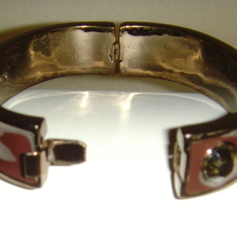 Givenchy Rhinestone and Enamel Bracelet - Picture 10 of 12